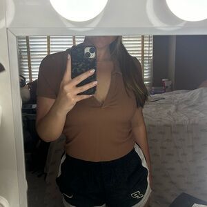 Abercrombie Collared Top